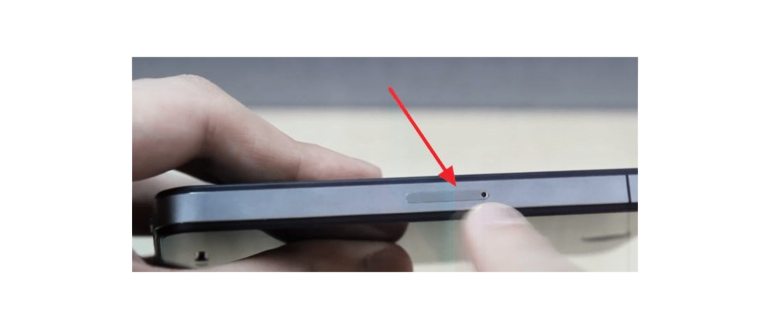 слот для установки SIM