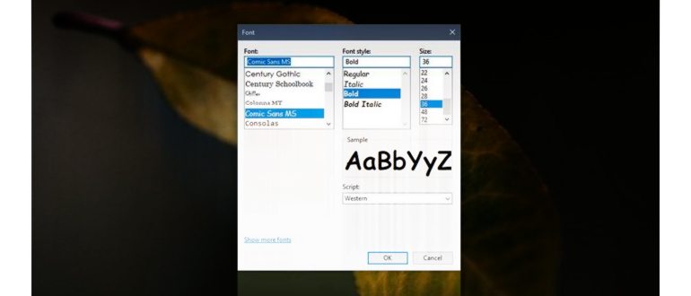 Windows 10 - Блокнот - Добавить имя