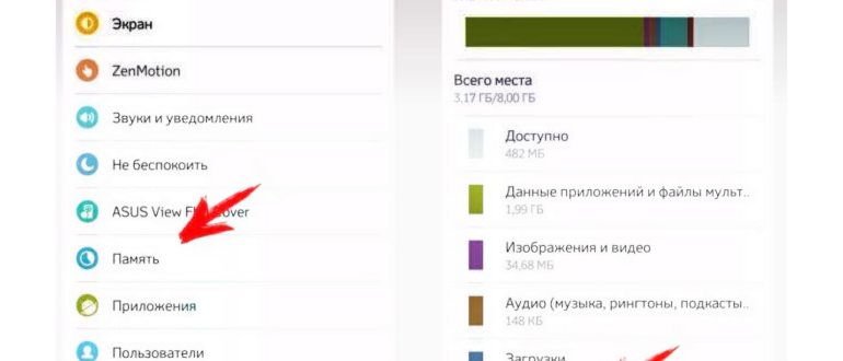 Как освободить свободное место на гаджетах