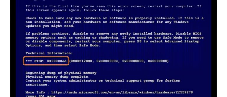 Ошибка