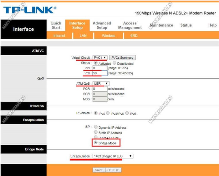настройка телевидения ростелеком тп-линк 8901