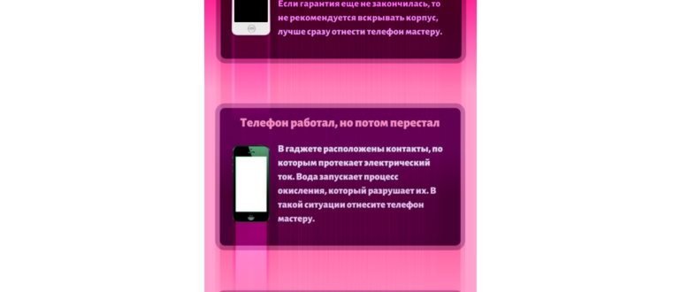 Телефон упал в