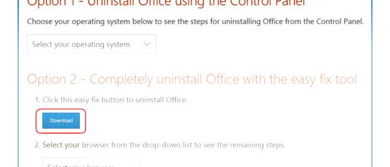 Как полностью удалить Офис 365 в windows 10