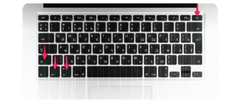 На MacBook не работает