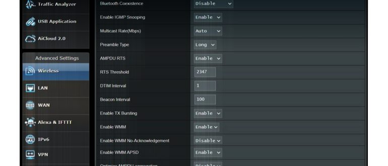 ASUS «b/g Protection»: что это и какой режим сети