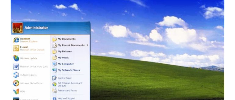 Windows XP - рабочий