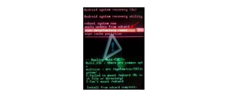 hard reset