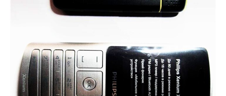 Выключенный фонарик Philips