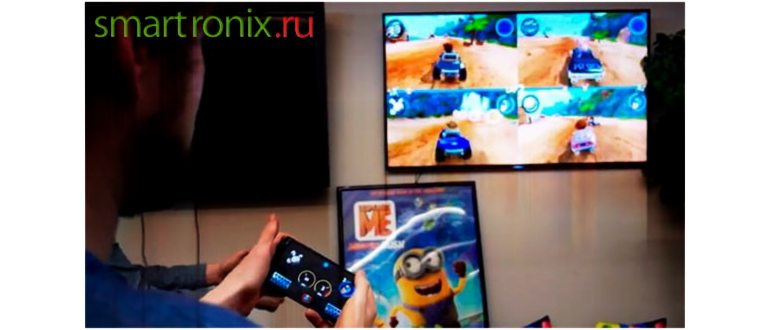 игры со смартфона на телевизоре по