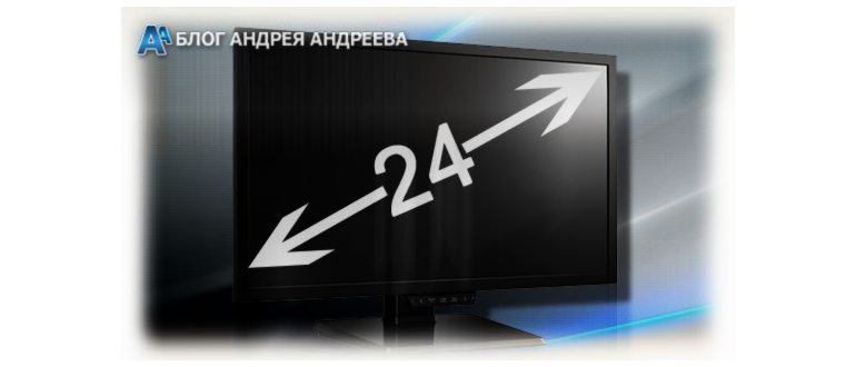 Размеры монитора