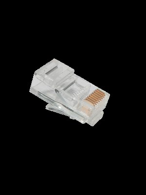 Коннектор EuroLan UTP RJ45, Cat.5e, 8p8c, gilded