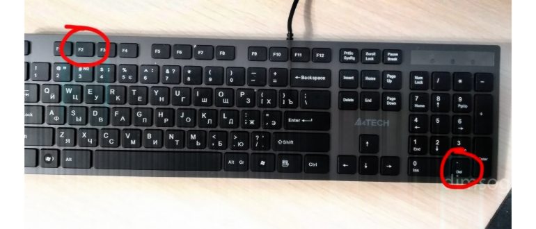 Вход в BIOS на