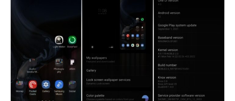 Android 9.0, обновленный дизайн рабочего