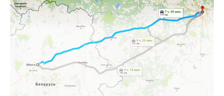Гугл Карты позволяют самостоятельно построить