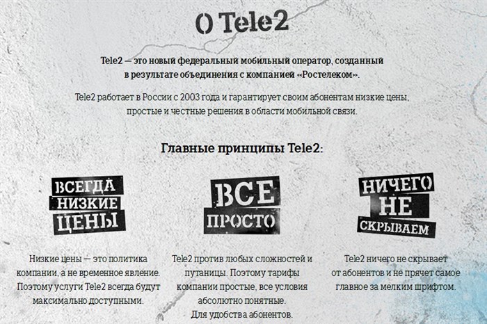 tele2.ru тарифы на интернет