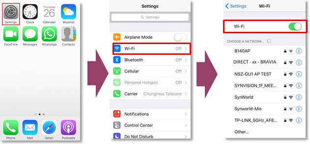 подключаем iphone к телевизору sony (по wi-fi)