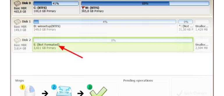 форматирование fat32 в windows