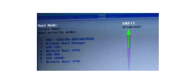 Secure Boot - как выключить безопасную
