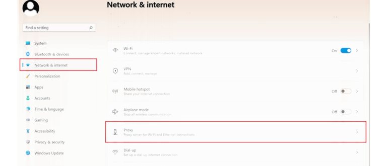 Прокси сервер на Windows 10. Методика