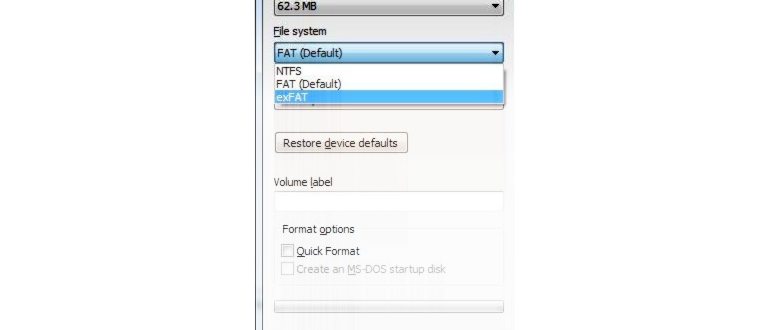 FAT32 и NTFS в чем
