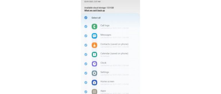 Сброс к заводским настройкам Galaxy S21