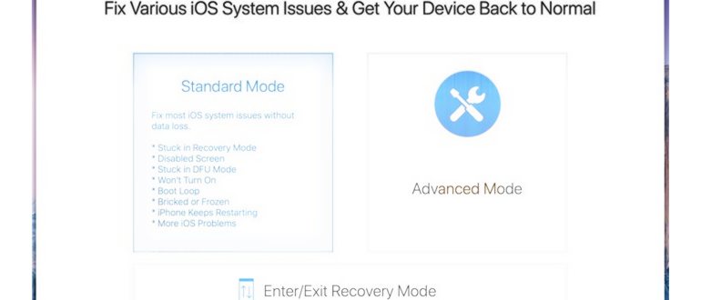установить ios 14 на iPhone с помощью UkeySoft