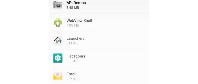 Как узнать, что занимает место на Вашем Android