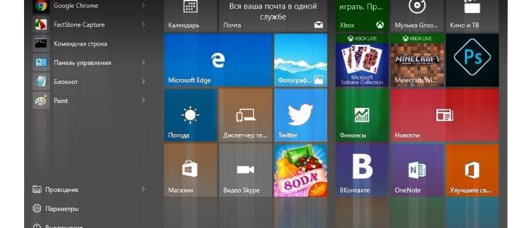 Новейшее меню