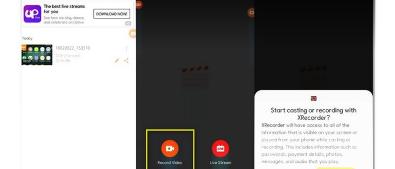 Запись видео экрана iPhone iOS 11 со