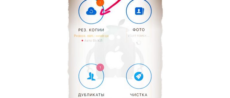 Резервное копирование контактов на