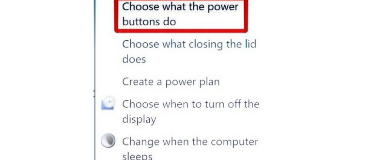 Настройки электропитания Windows