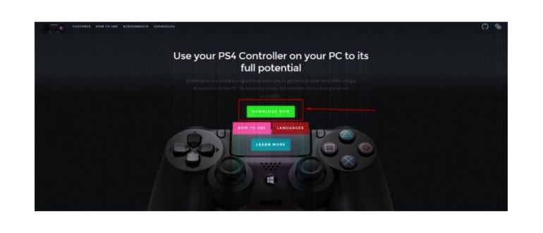 Как подключить геймпад от PS4 к