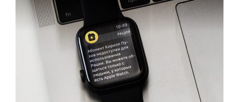 Карточка контакта в приложении Walkie