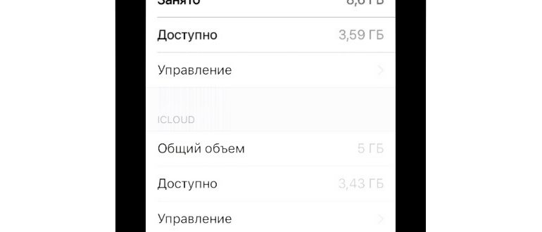 Как посмотреть сколько памяти осталось на iPhone,