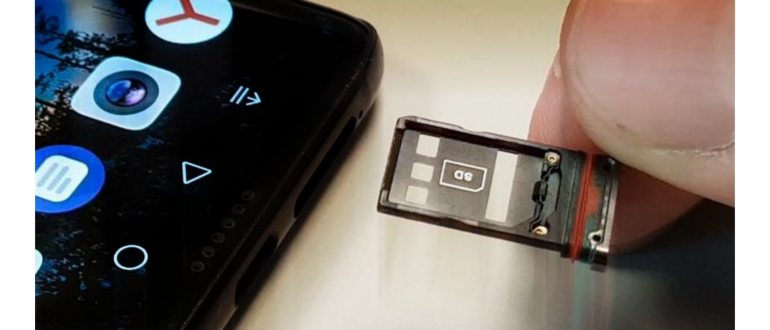Insert sd card back to