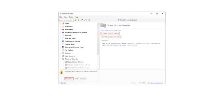 Как убрать значок windows