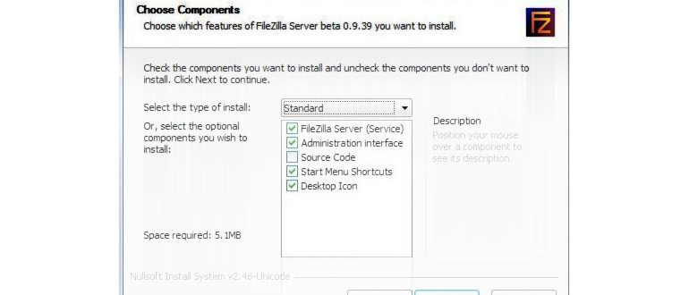 установка и настройка FTP FileZilla Server -