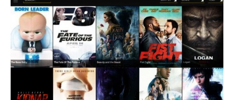 Showbox — кино на Android бесплатно. Интерфейс