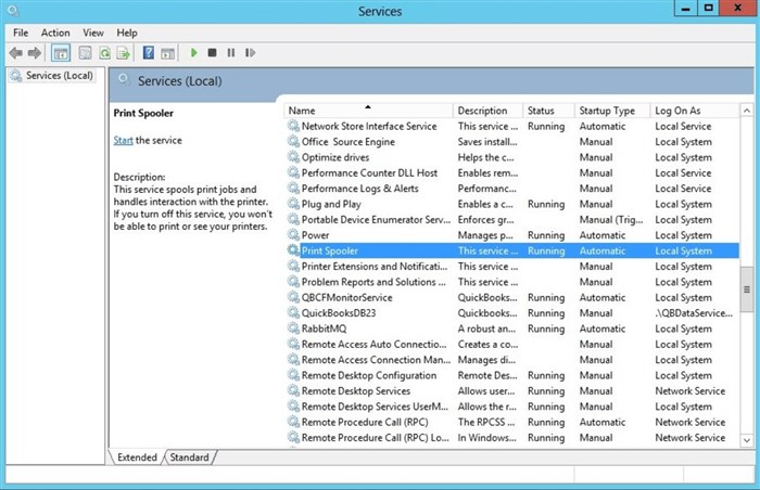 Служба Windows Services