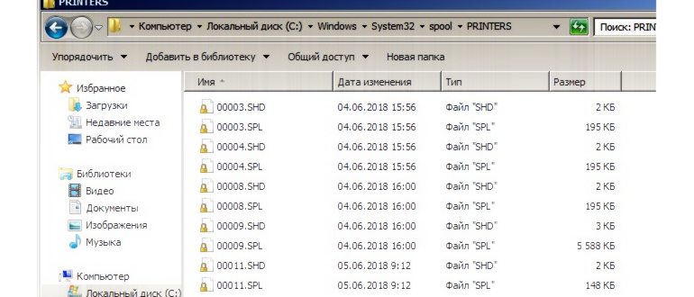 чистые картриджи принтер не печатает
