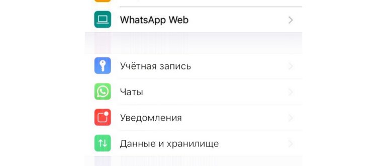 WhatsApp Данные и