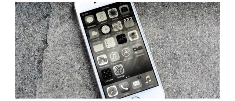 iphone 5s черно белый