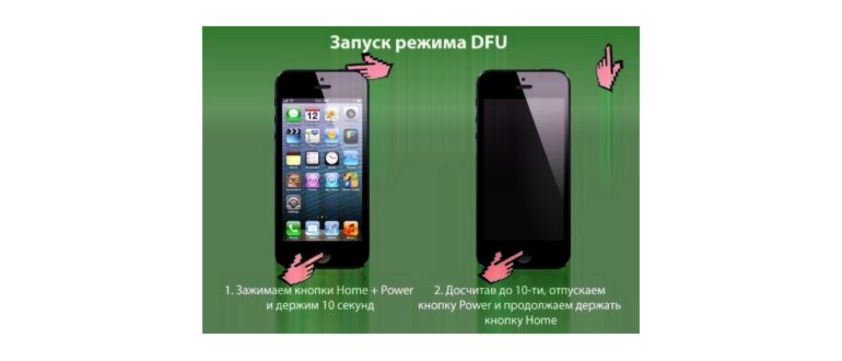 Как ввести iPhone в режим