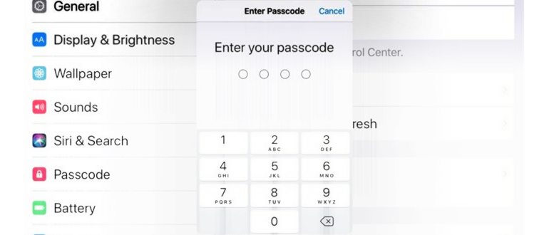 Как изменить короткий пароль на iPhone на более