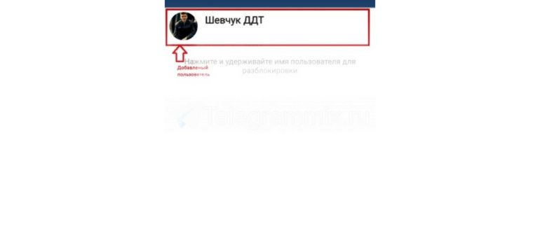 Нажмите долгим касанием на круглую аватарку