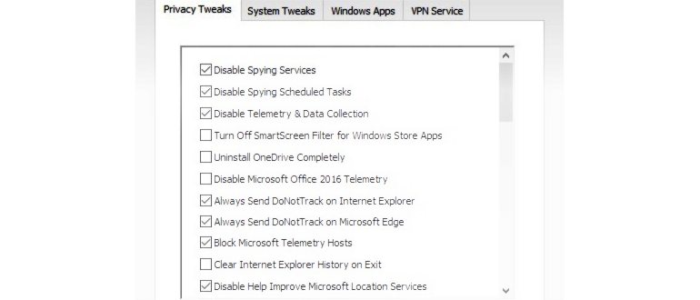 Как правильно отключить слежку Windows