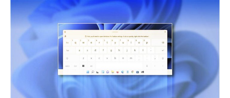 Языковая панель Windows
