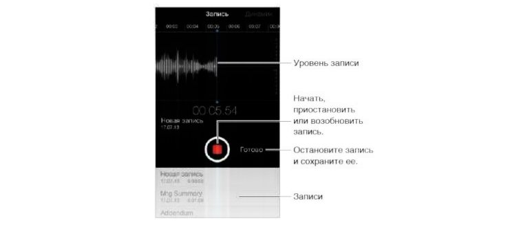 Диктофон на