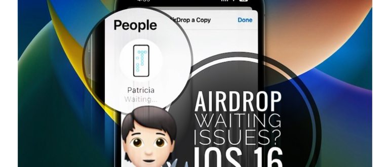iOS 16 AirDrop не
