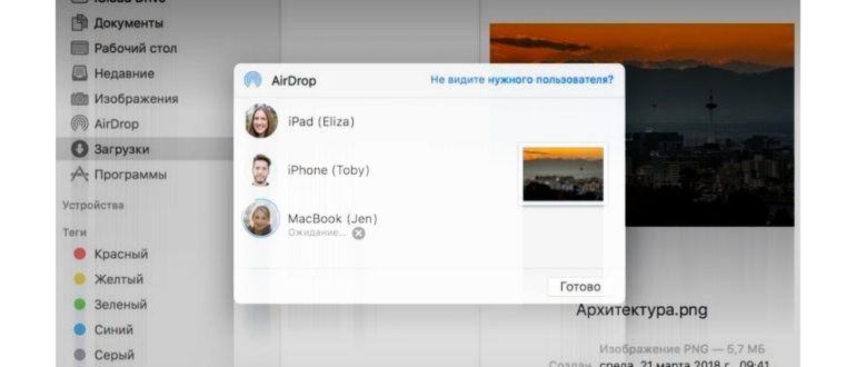 Что такое AirDrop на iPhone и как им пользоваться